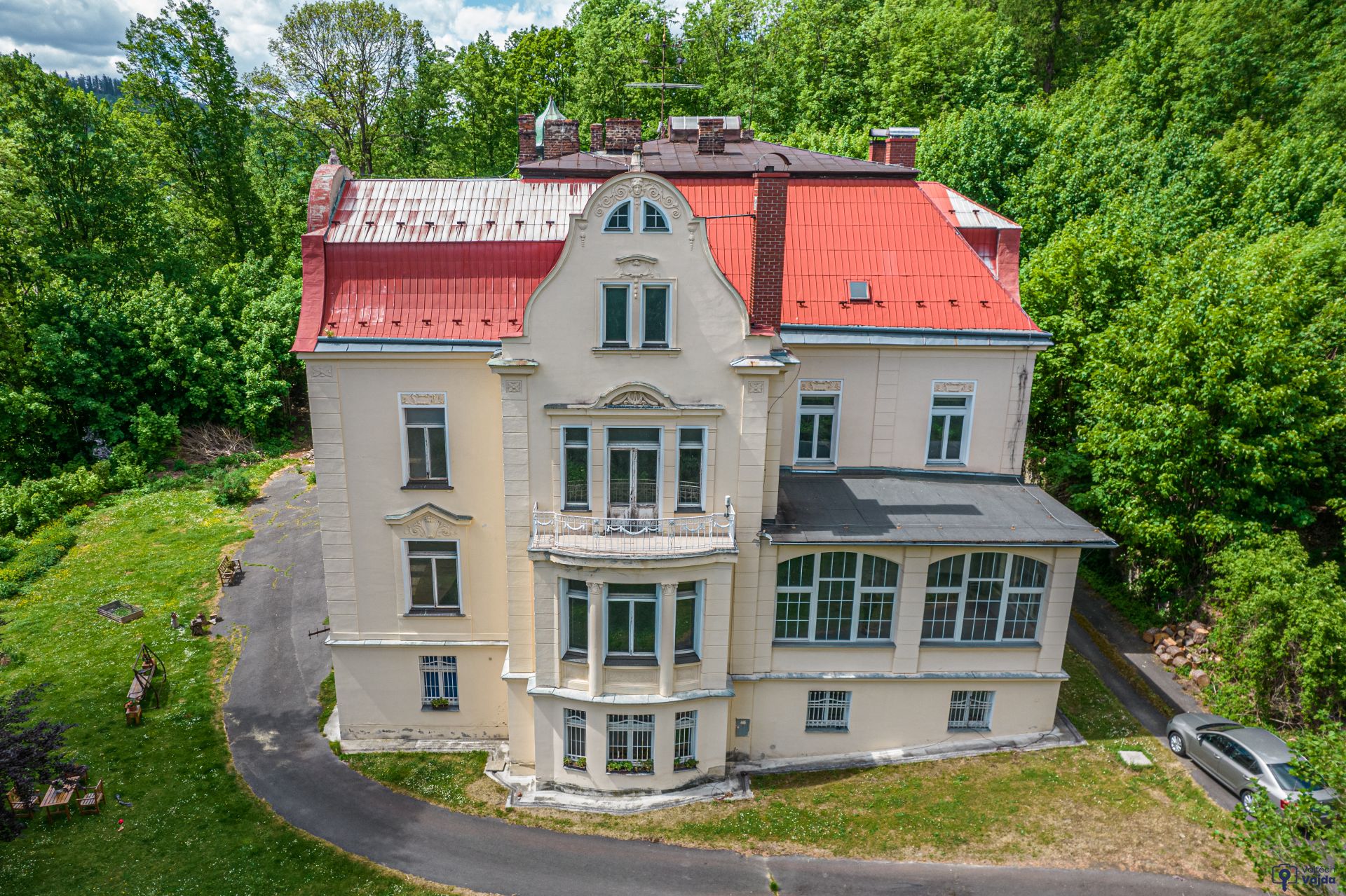 Prodej secesní vily, Město Albrechtice